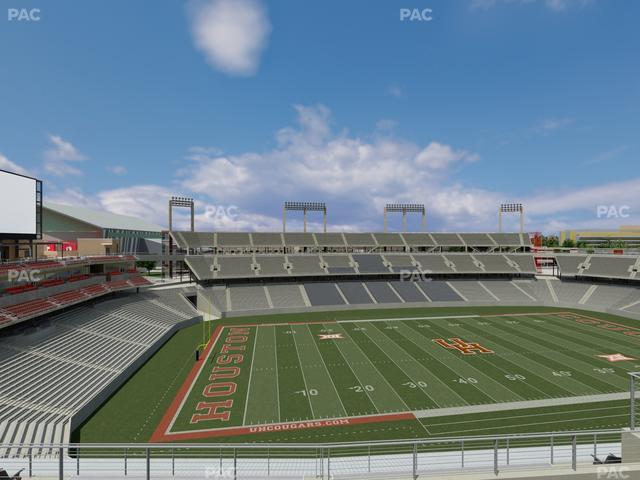 TDECU Stadium - Section 311 Seat View