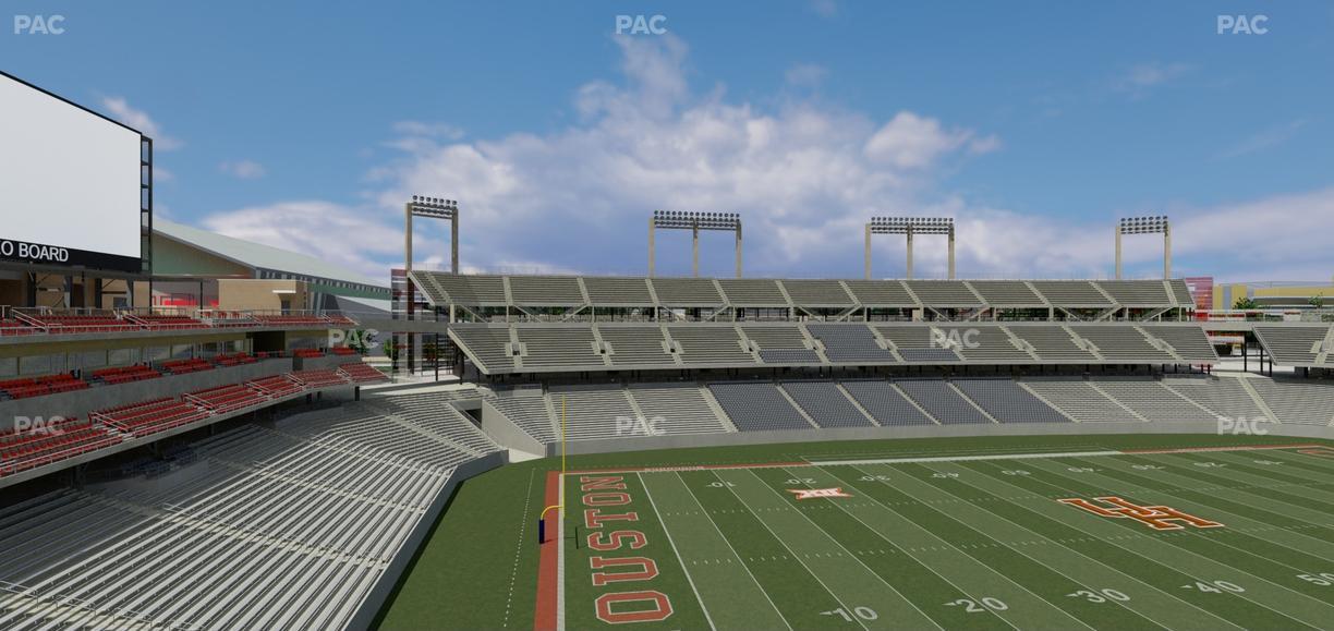 TDECU Stadium - Section 312 Seat View