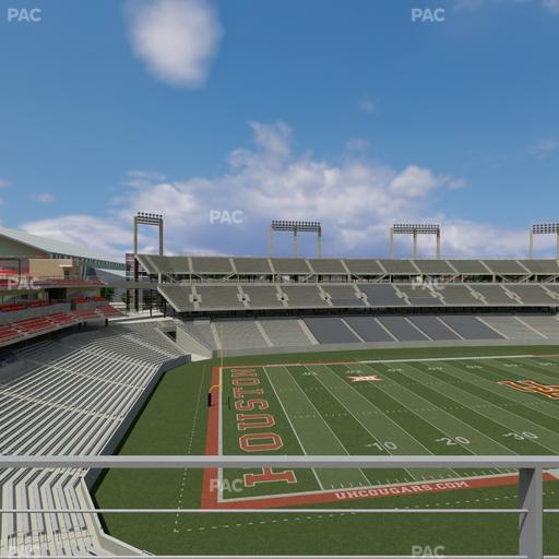 TDECU Stadium - Section 312 Seat View