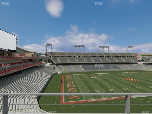 TDECU Stadium - Section 312 Seat View