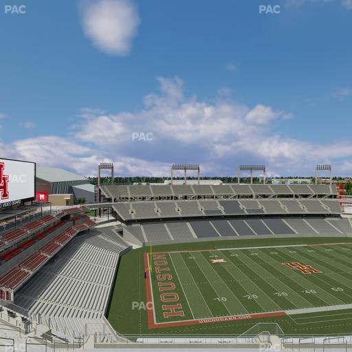 TDECU Stadium - Section 312 Seat View