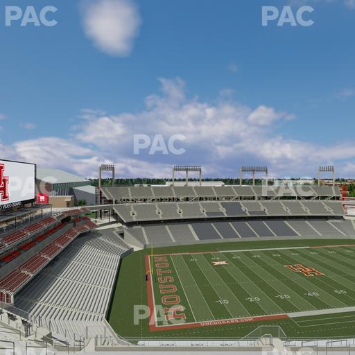 TDECU Stadium - Section 312 Seat View