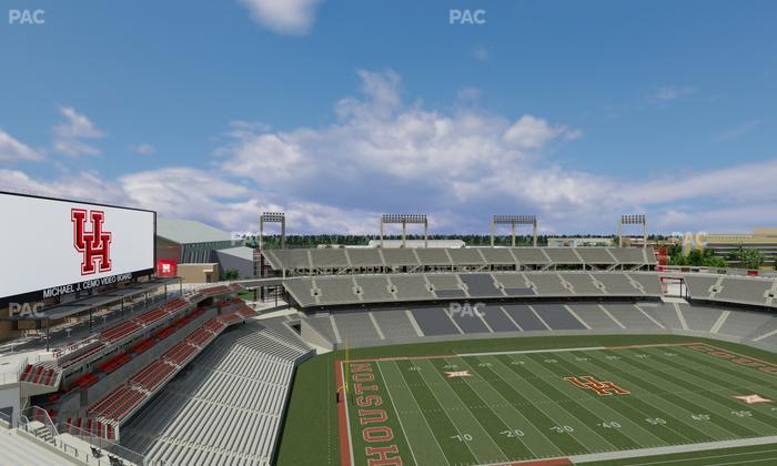 TDECU Stadium - Section 312 Seat View