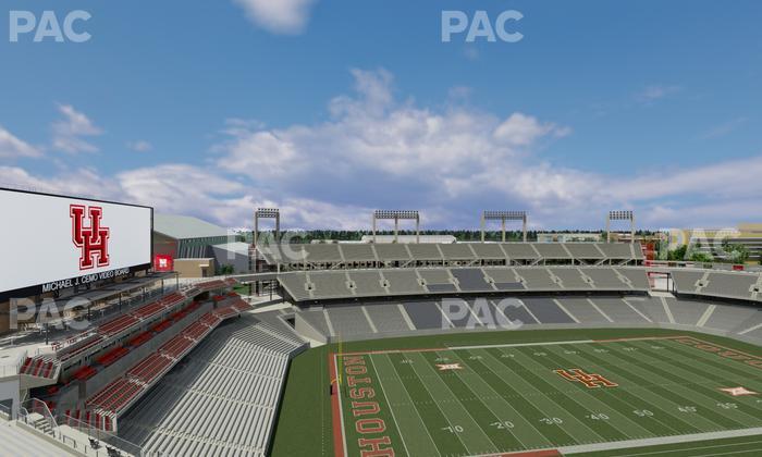 TDECU Stadium - Section 312 Seat View