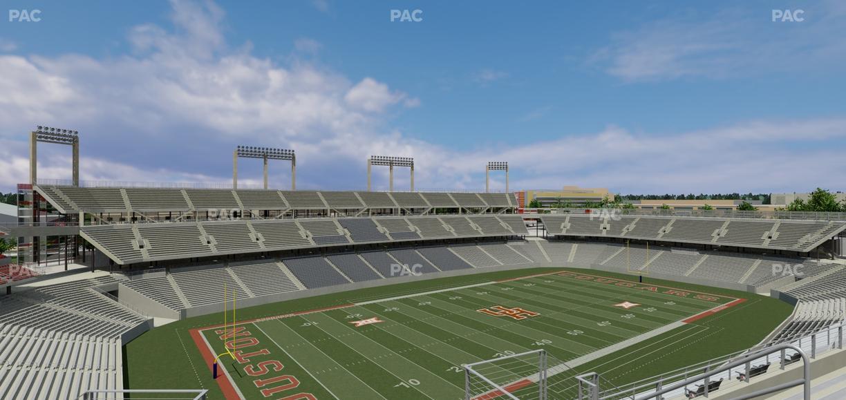 TDECU Stadium - Section 313 Seat View