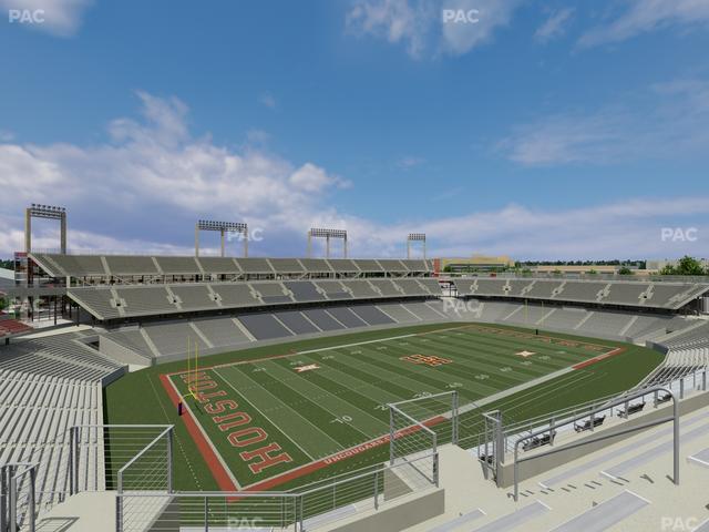 TDECU Stadium - Section 313 Seat View