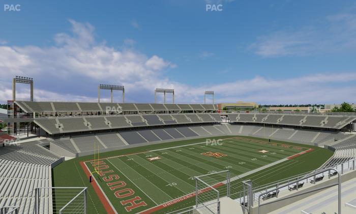 TDECU Stadium - Section 313 Seat View