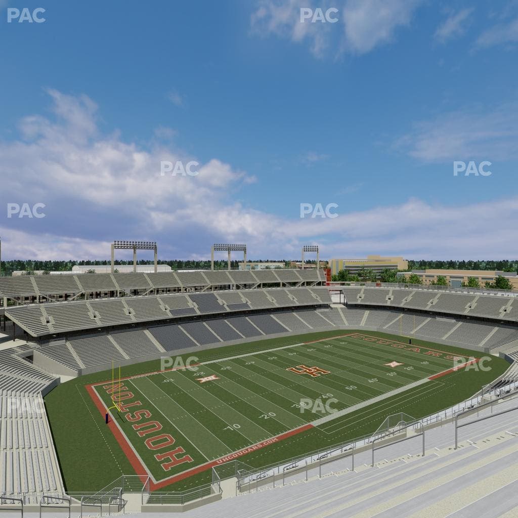 TDECU Stadium - Section 313 Seat View