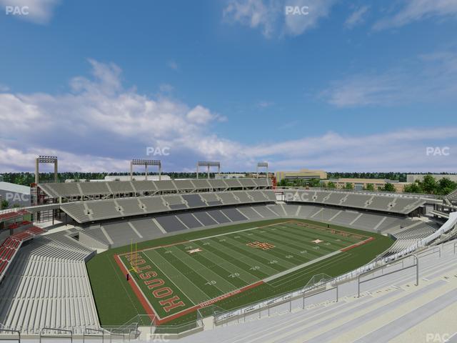 TDECU Stadium - Section 313 Seat View