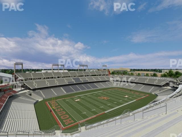 TDECU Stadium - Section 313 Seat View