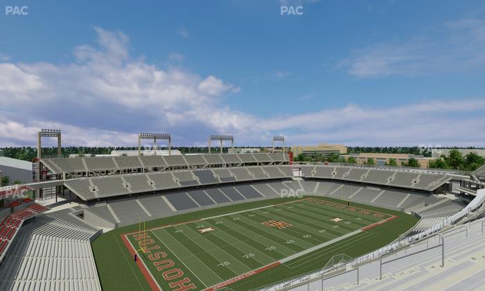 TDECU Stadium - Section 313 Seat View