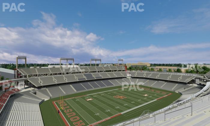 TDECU Stadium - Section 313 Seat View