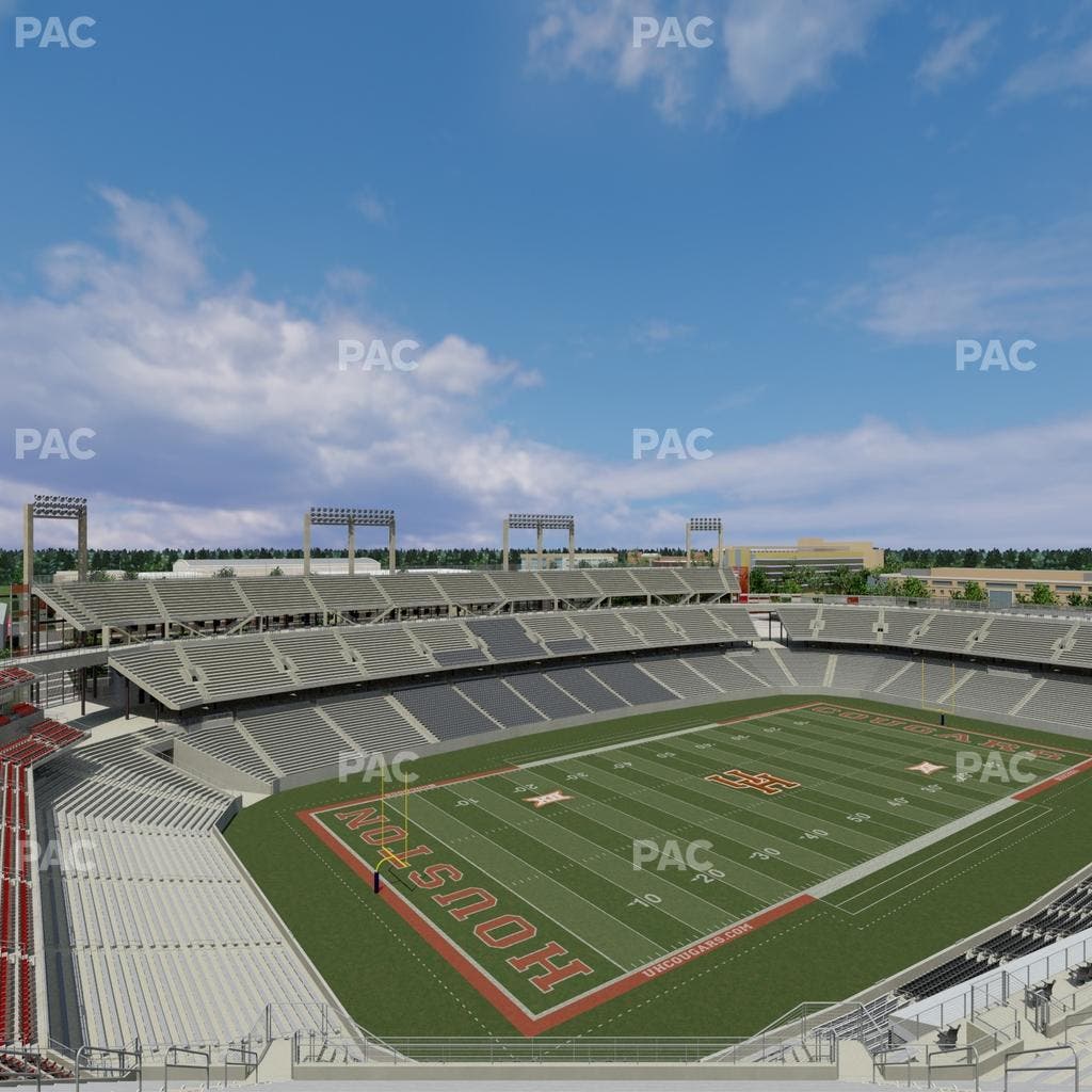 TDECU Stadium - Section 314 Seat View