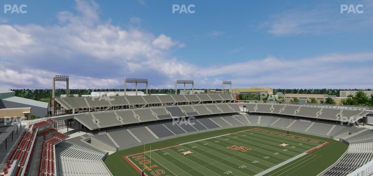 TDECU Stadium - Section 314 Seat View