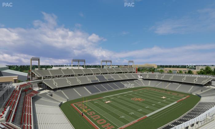 TDECU Stadium - Section 314 Seat View