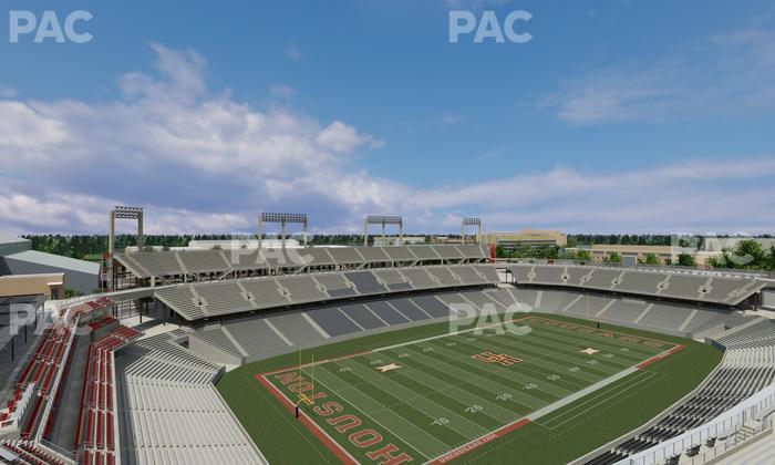 TDECU Stadium - Section 314 Seat View