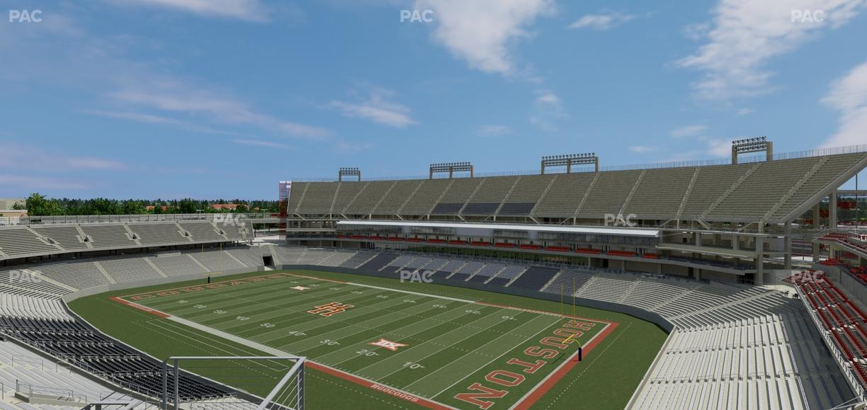 TDECU Stadium - Section 323 Seat View