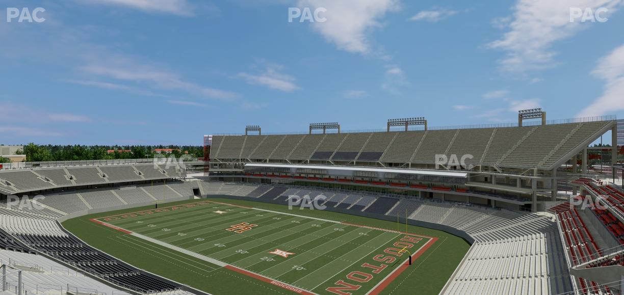 TDECU Stadium - Section 323 Seat View