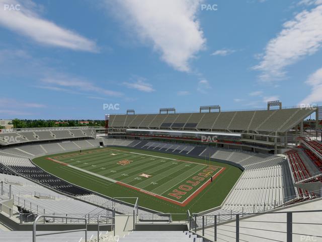 TDECU Stadium - Section 323 Seat View