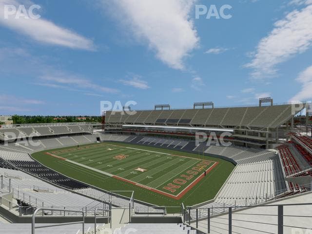 TDECU Stadium - Section 323 Seat View