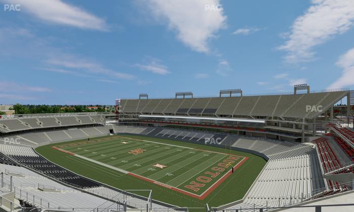 TDECU Stadium - Section 323 Seat View