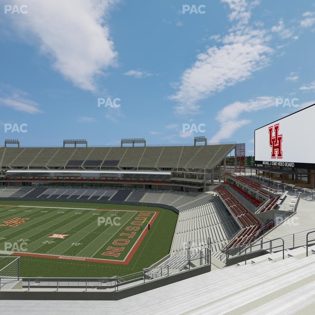 TDECU Stadium - Section 324 Seat View