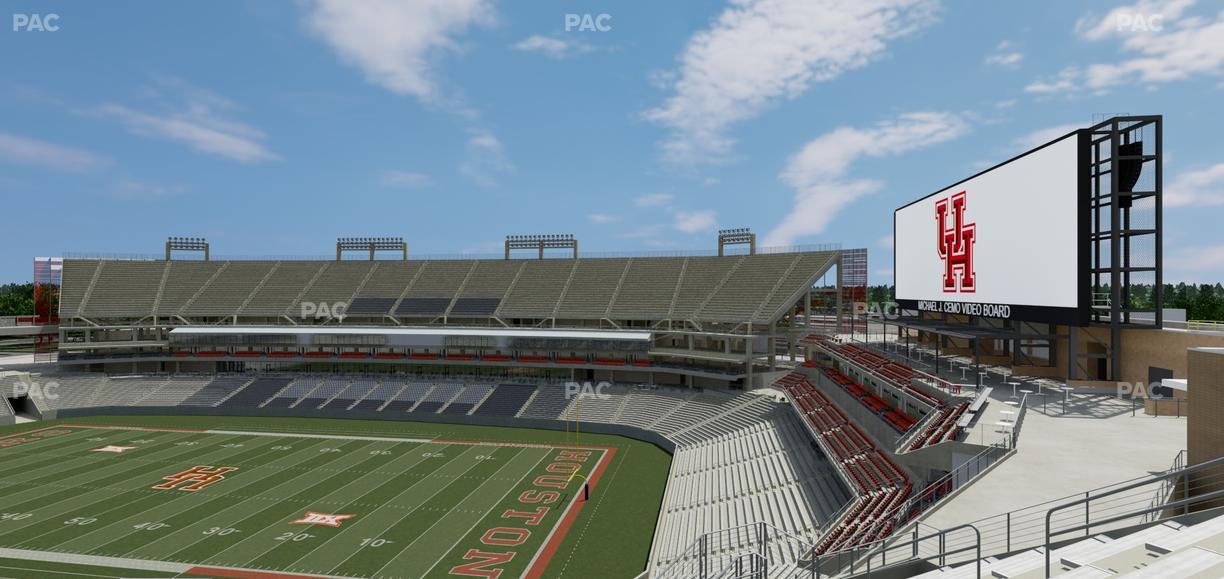 TDECU Stadium - Section 324 Seat View