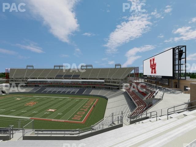 TDECU Stadium - Section 324 Seat View