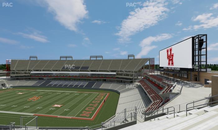TDECU Stadium - Section 324 Seat View