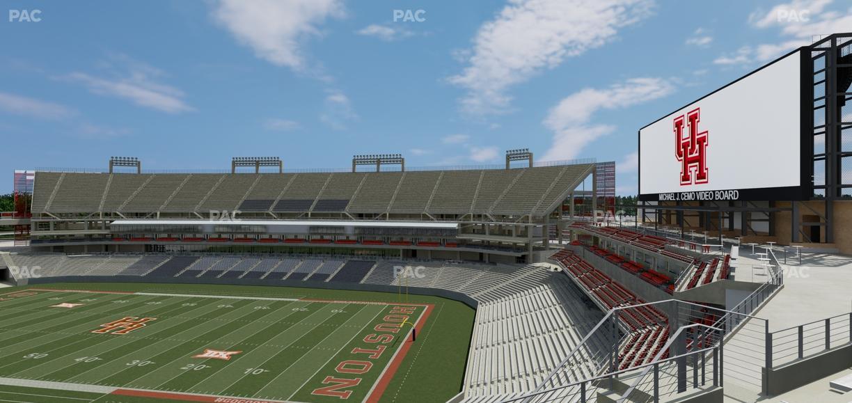 TDECU Stadium - Section 324 Seat View