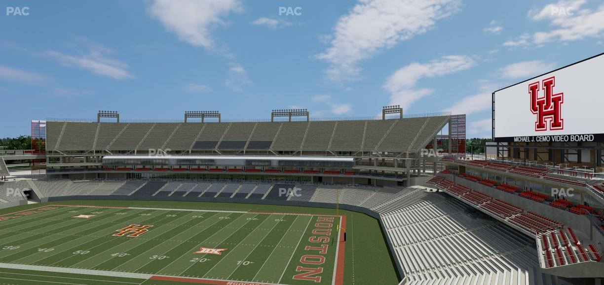 TDECU Stadium - Section 325 Seat View