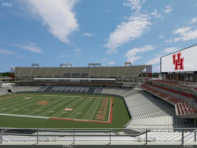 TDECU Stadium - Section 325 Seat View