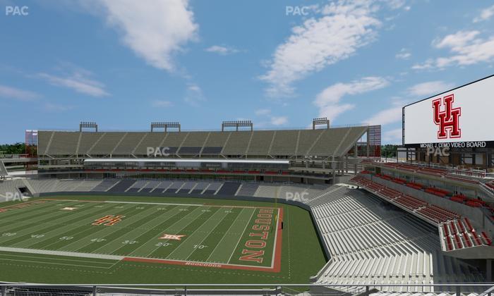 TDECU Stadium - Section 325 Seat View
