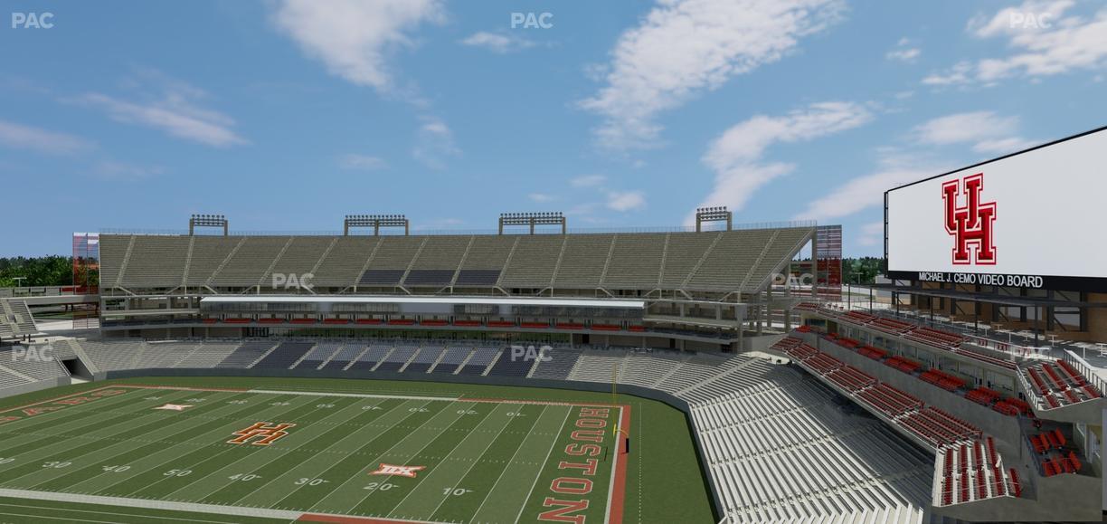 TDECU Stadium - Section 325 Seat View