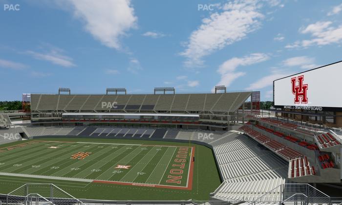 TDECU Stadium - Section 325 Seat View