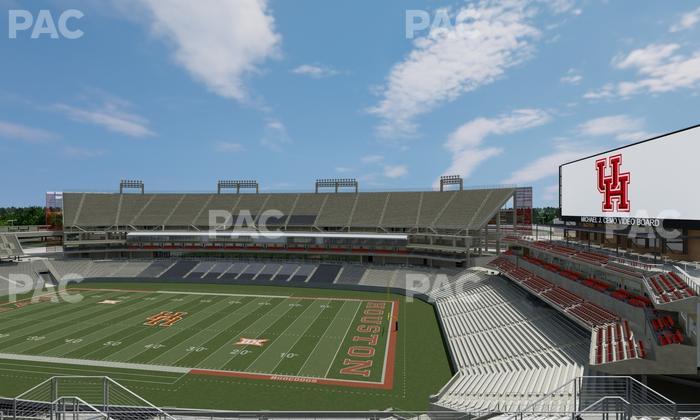 TDECU Stadium - Section 325 Seat View