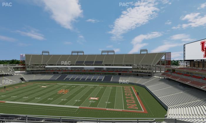 TDECU Stadium - Section 326 Seat View