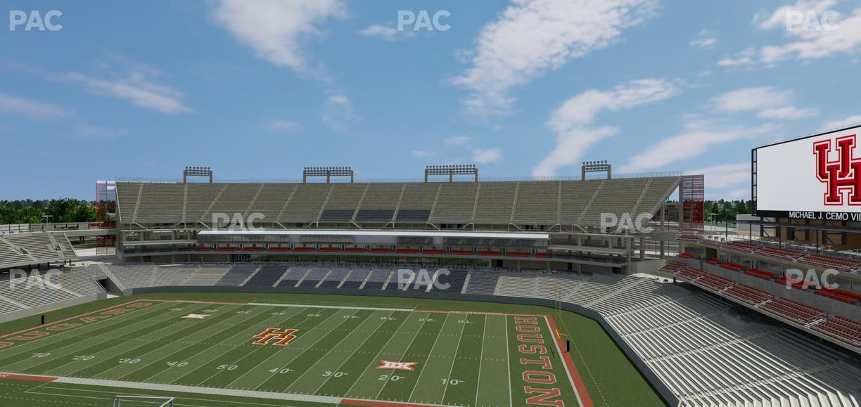 TDECU Stadium - Section 326 Seat View