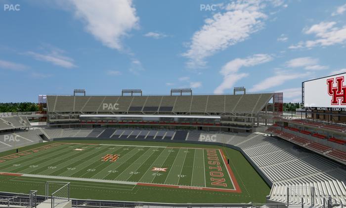 TDECU Stadium - Section 326 Seat View