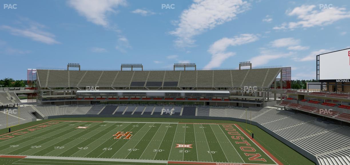 TDECU Stadium - Section 327 Seat View