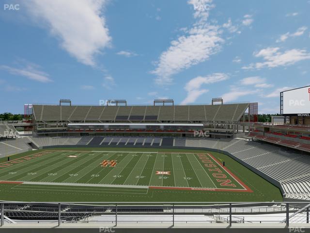 TDECU Stadium - Section 327 Seat View