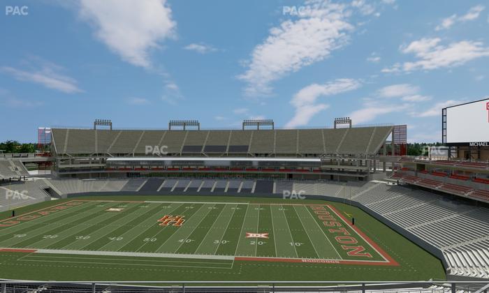 TDECU Stadium - Section 327 Seat View