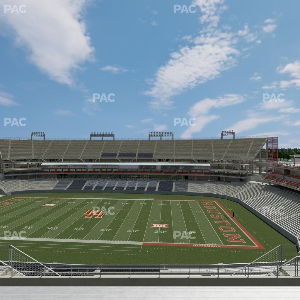 TDECU Stadium - Section 327 Seat View