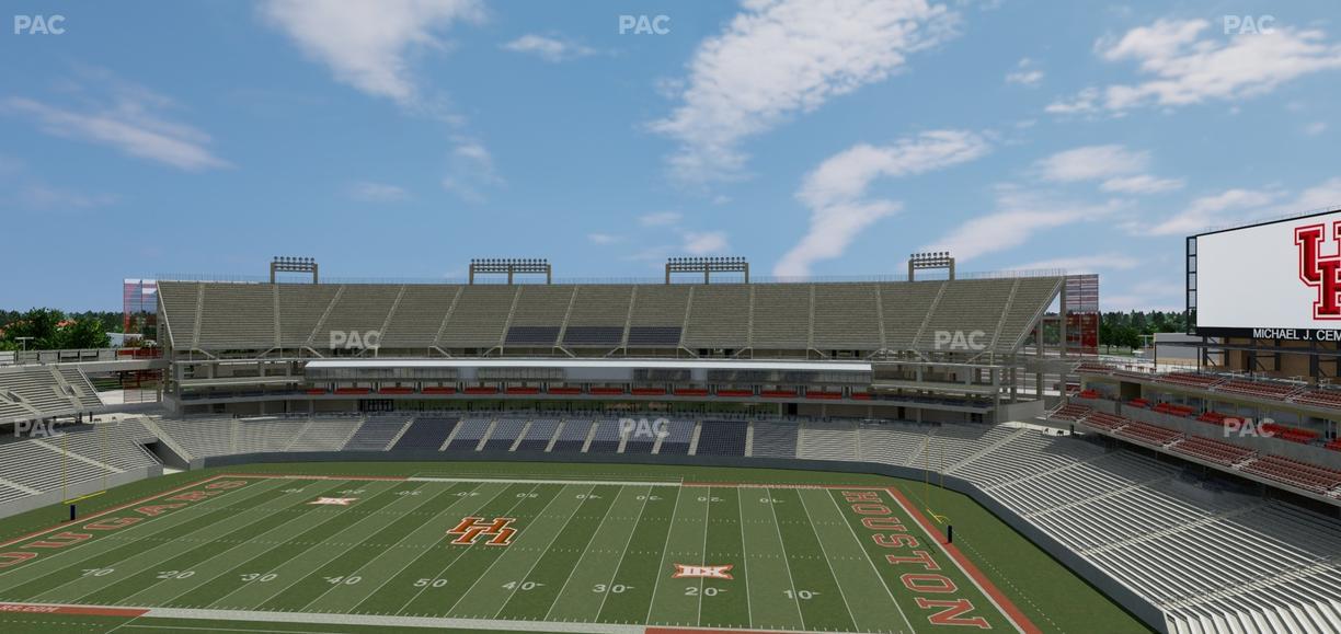 TDECU Stadium - Section 327 Seat View