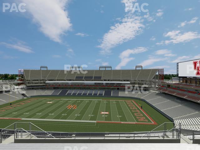 TDECU Stadium - Section 327 Seat View