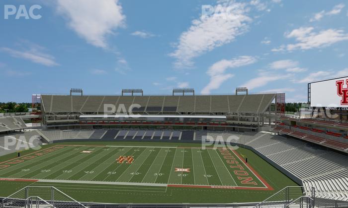 TDECU Stadium - Section 327 Seat View