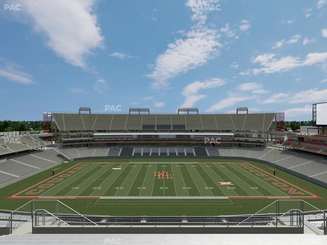 TDECU Stadium - Section 329 Seat View