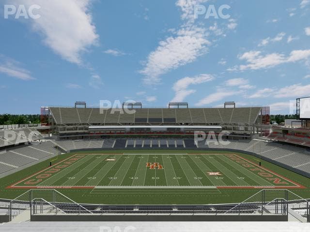 TDECU Stadium - Section 329 Seat View