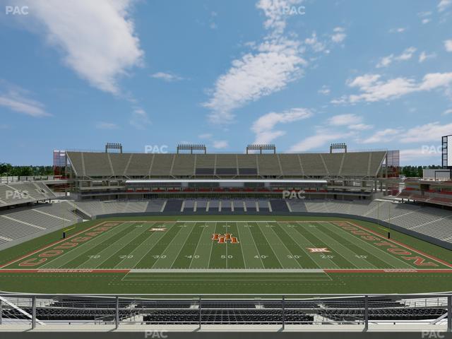 TDECU Stadium - Section 329 Seat View