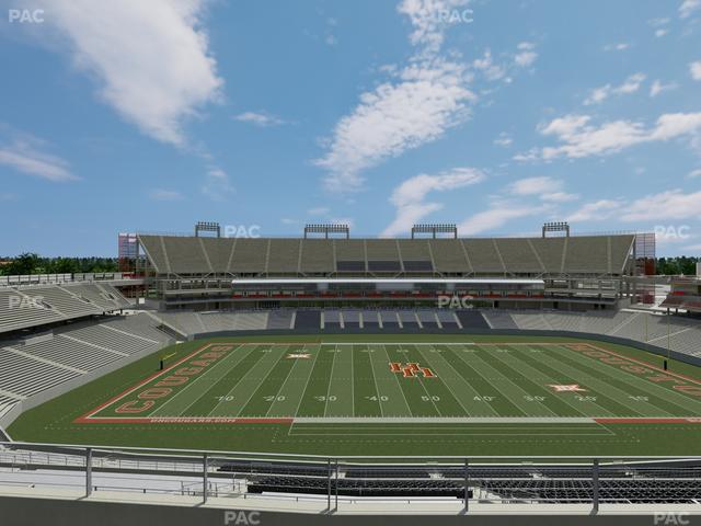 TDECU Stadium - Section 330 Seat View